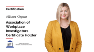 Allison AWI Certification