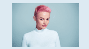Pink hair