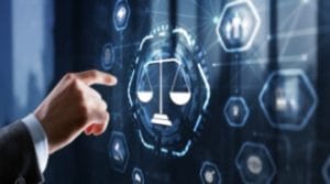 Tech scales of justice labour and employment