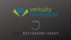 vertuity mortgage and joey restaurant group logos